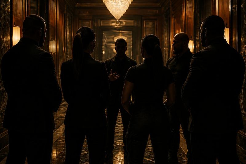 Close protection team dynamics