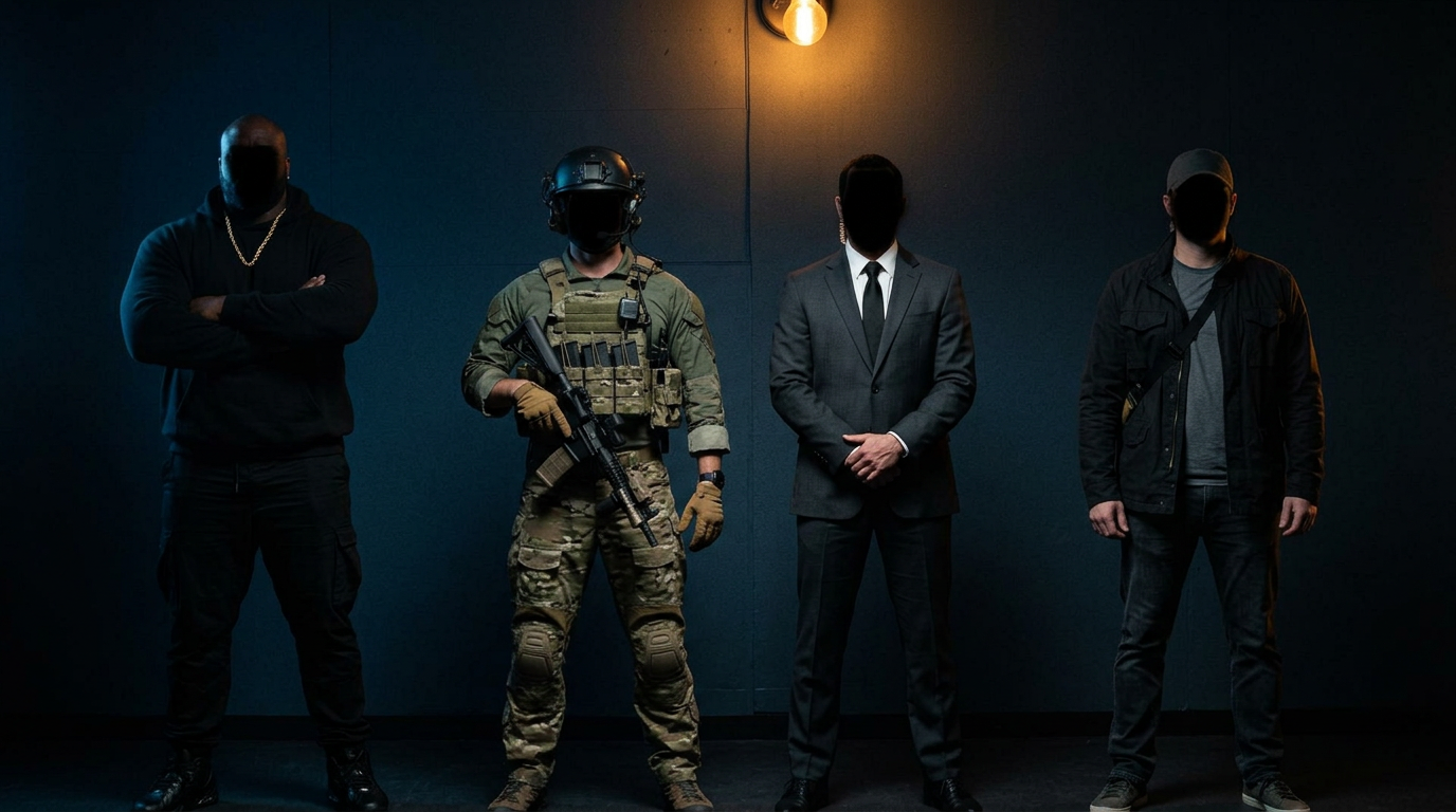 Different types of close protection officers