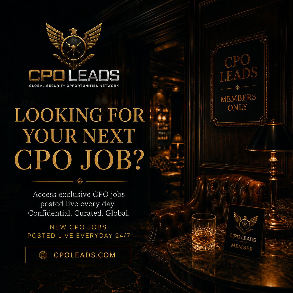 CPO Leads — Find close protection jobs worldwide